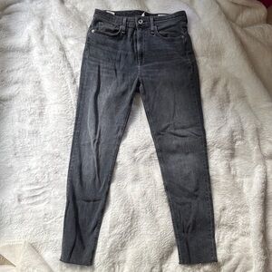 Rag & Bone Charcoal Denim Jeans